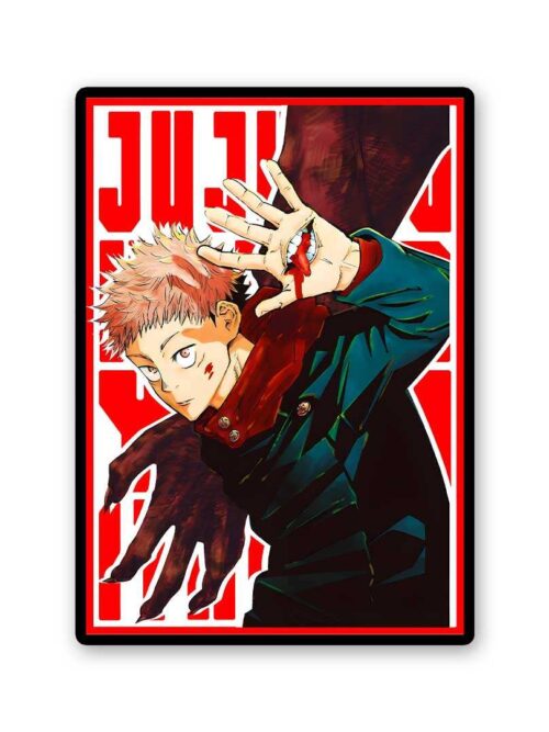 Yuji Itadori Jujutsu Kaisen Sticker
