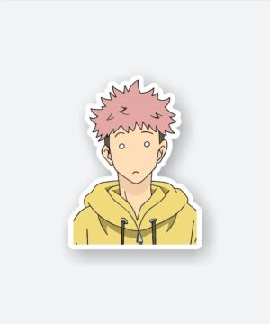 Yuji Itadori Dumbstruck Sticker Yuji Itadori Dumbstruck Sticker