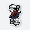 Yuji Sukuna Jujutsu Sticker