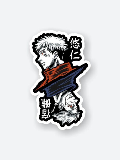 Yuji Sukuna Jujutsu Sticker
