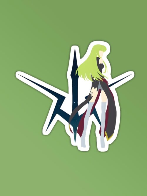 Yukana Nogami Code Geass Laptop Mobile Stickers