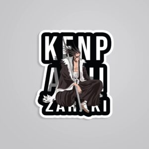 Zaraki Kenpachi Anime Stickers Zaraki Kenpachi Anime Stickers