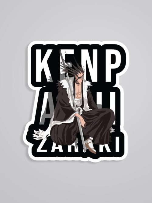 Zaraki Kenpachi Anime Stickers