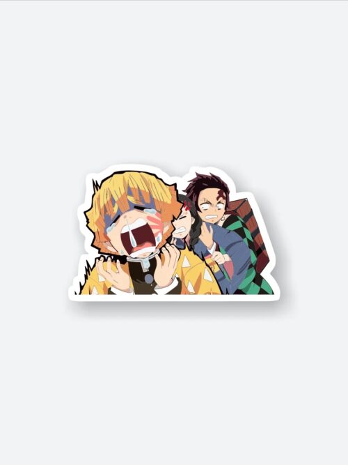 Zenitsu Agatsuma Crying Sticker