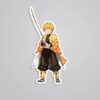 Zenitsu Agatsuma Minimalist Anime Stickers