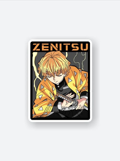 Zenitsu Agatsuma Attack Sticker