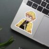 Zenitsu Agatsuma Frightened Sticker