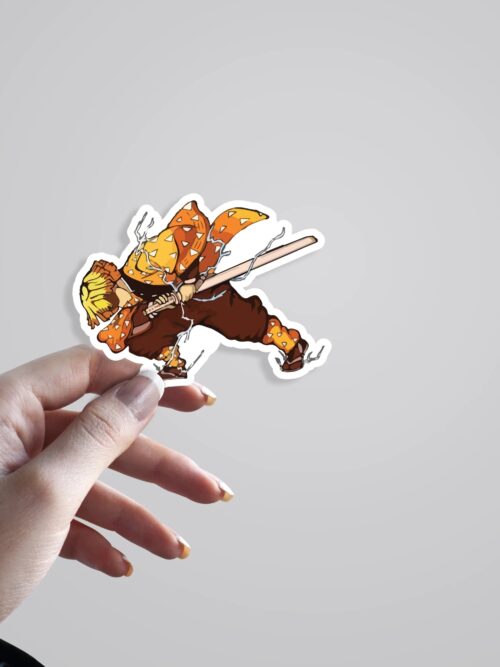 Zenitsu Anime Stickers