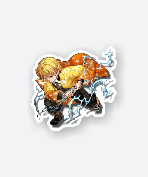 Zenitsu Attack Sticker
