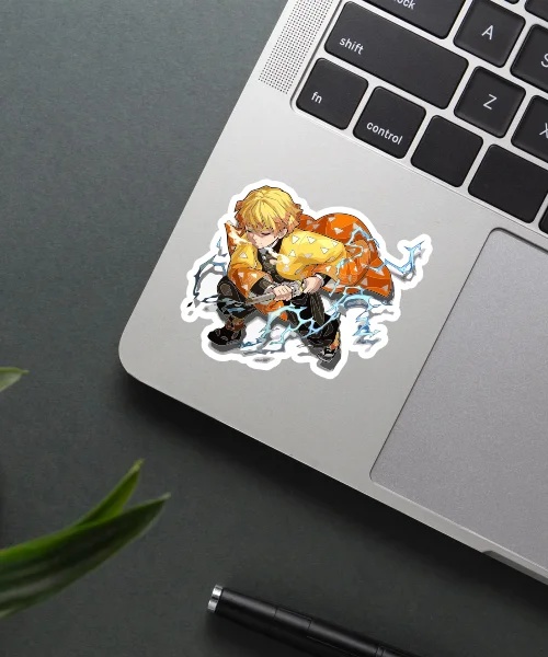 Zenitsu Attack Sticker