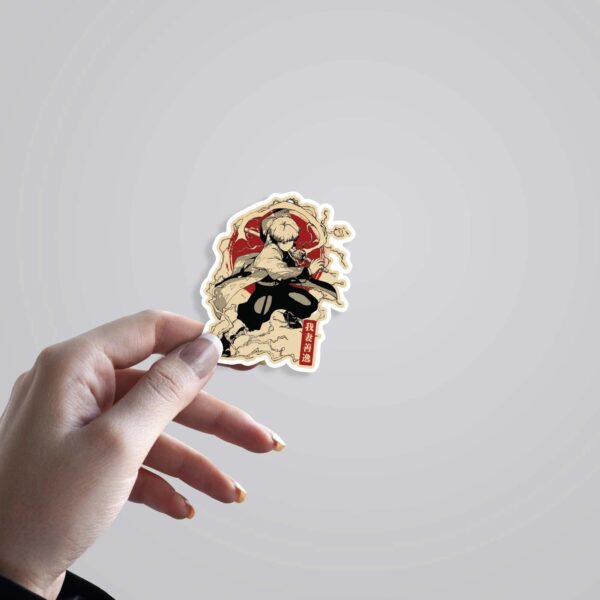 Zenitsus Thunderous Courage Anime Stickers