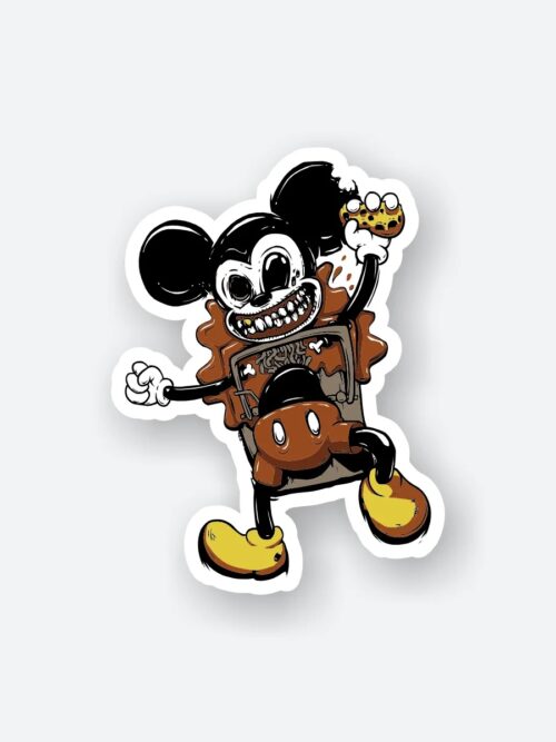 Zombie Mickey Mouse Sticker