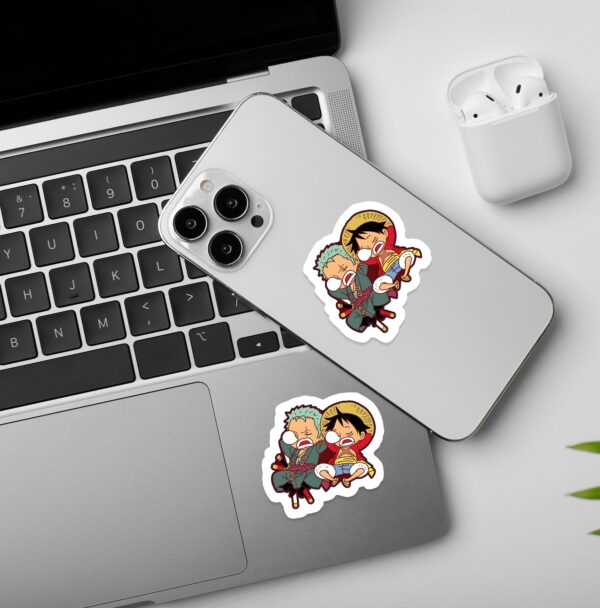 Zoro Luffy One Piece Sticker Zoro Luffy One Piece Sticker