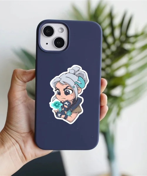 Cute Jett Valorant Sticker