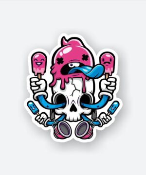 Eye Pop Sicle Sticker