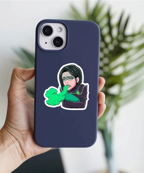 Grumpy Viper Valorant Sticker