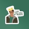 King Of Nerds   BBT Laptop   Mobile Sticker
