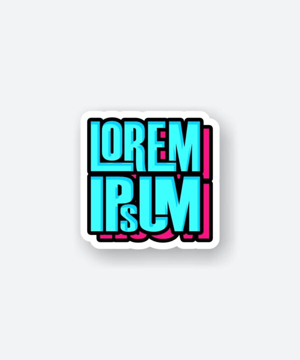 Lorem Ipsum Sticker Lorem Ipsum Sticker