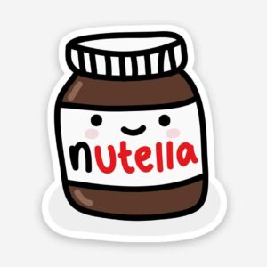 Nutella Sticker Nutella Sticker