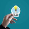 The IDEA Sticker