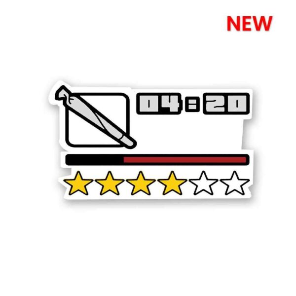 Weed GTA Sticker