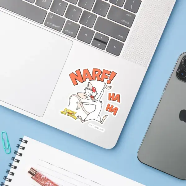 Pinky And The Brain   Pinky  Narf  Sticker