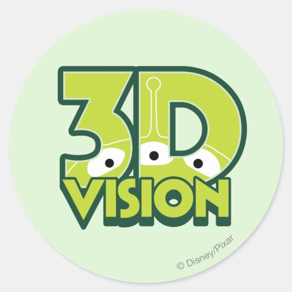 3D_Vision_Classic_Round_Sticker_1 3D Vision Classic Round Sticker