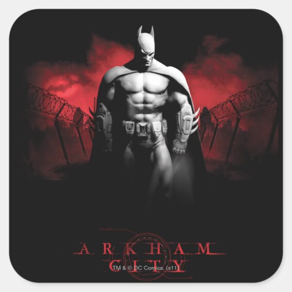 AC_Poster_-_You're_Not_Safe_Here_Square_Sticker_1 AC Poster Youre Not Safe Here Square Sticker