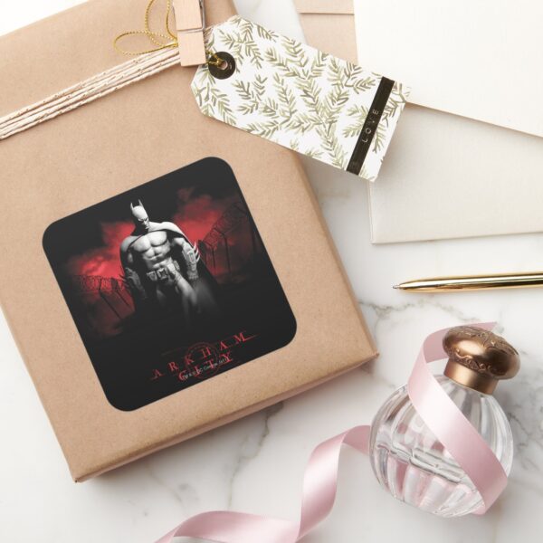 AC_Poster_-_You're_Not_Safe_Here_Square_Sticker_5 AC Poster Youre Not Safe Here Square Sticker