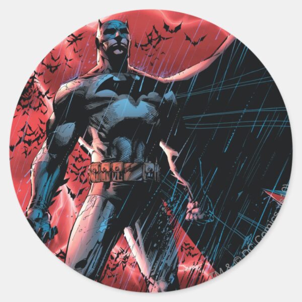 A_Thousand_Bats_Classic_Round_Sticker_1 A Thousand Bats Classic Round Sticker