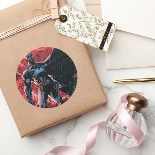 A_Thousand_Bats_Classic_Round_Sticker_5 A Thousand Bats Classic Round Sticker