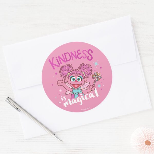Abby_Cadabby_-_Kindness_is_Magical_Classic_Round_Sticker_3 Abby Cadabby Kindness Is Magical Classic Round Sticker