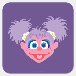 Abby_Cadabby_Face_Square_Sticker_1 Abby Cadabby Face Square Sticker