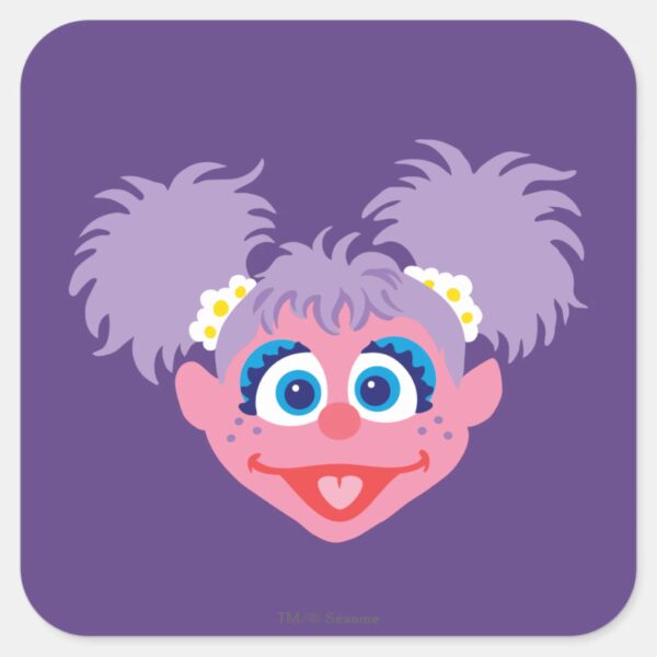 Abby_Cadabby_Face_Square_Sticker_1 Abby Cadabby Face Square Sticker