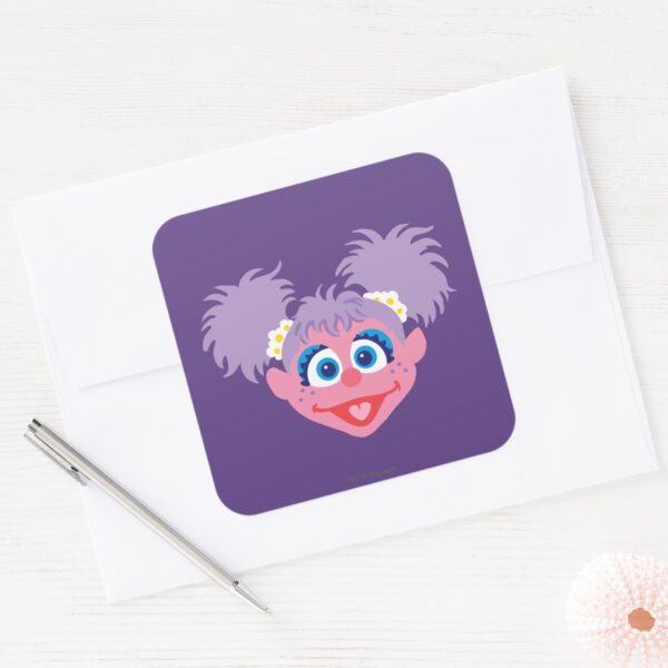 Abby_Cadabby_Face_Square_Sticker_3 Abby Cadabby Face Square Sticker