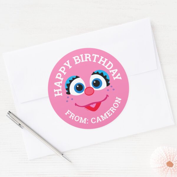 Abby_Cadabby_Face___Happy_Birthday_Gift_Tag_3 Abby Cadabby Face Happy Birthday Gift Tag