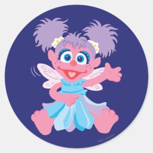 Abby_Cadabby_Fairy_Classic_Round_Sticker_1 Abby Cadabby Fairy Classic Round Sticker