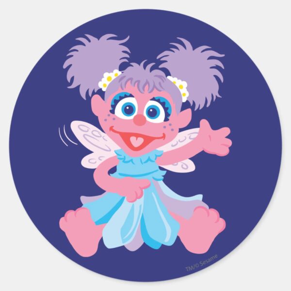Abby_Cadabby_Fairy_Classic_Round_Sticker_1 Abby Cadabby Fairy Classic Round Sticker