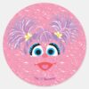 Abby_Cadabby_Fur_Face_Pattern_Classic_Round_Sticker_1 Abby Cadabby Fur Face Pattern Classic Round Sticker