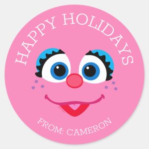 Abby Cadabby Merry Christmas Gift Tag