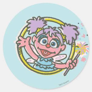 Abby Cadabby Vintage Classic Round Sticker