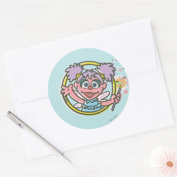 Abby_Cadabby_Vintage_Classic_Round_Sticker_3 Abby Cadabby Vintage Classic Round Sticker