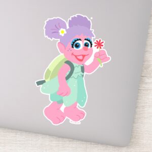 Abby Cadabby Picking Daisies Sticker