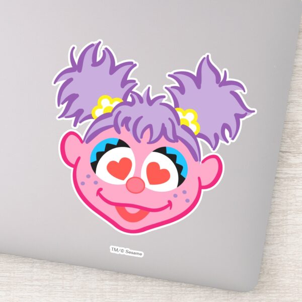 Abby_Smiling_Face_with_Heart-Shaped_Eyes_Sticker_1 Abby Smiling Face With Heart Shaped Eyes Sticker
