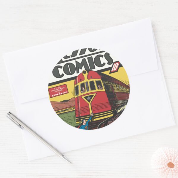 Action_Comics_-_June_1939_Classic_Round_Sticker_3 Action Comics June 1939 Classic Round Sticker