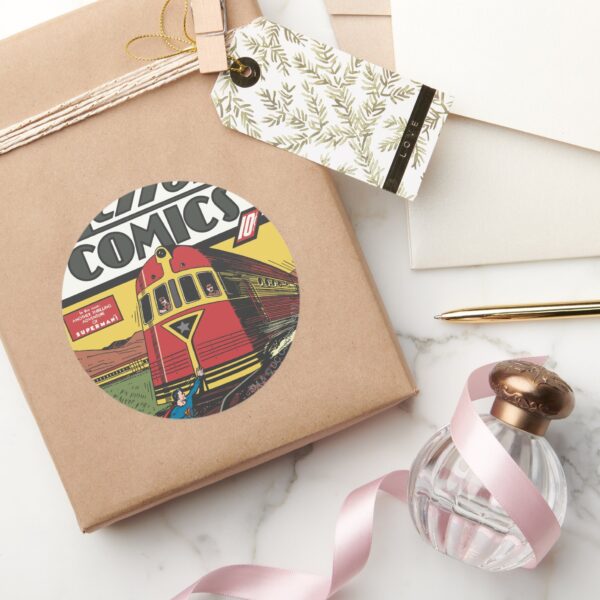 Action_Comics_-_June_1939_Classic_Round_Sticker_5 Action Comics June 1939 Classic Round Sticker