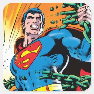 Action Comics 485 Square Sticker