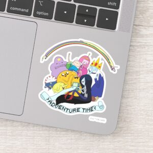 Adventure Time BMO Group Graphic Sticker