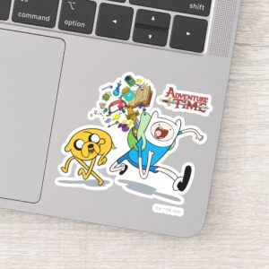 Adventure Time Finns Backpack Adventure Gear Sticker