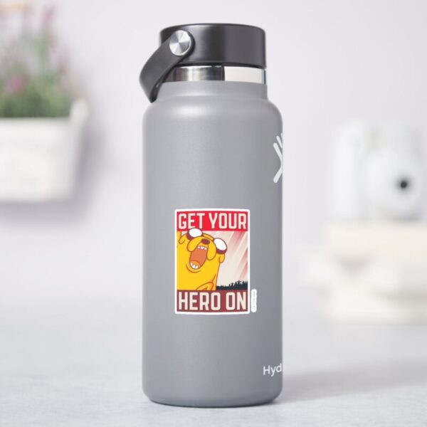 Adventure_Time___Jake__Get_Your_Hero_On__Sticker_5 Adventure Time Jake Get Your Hero On Sticker